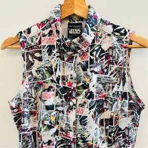 Columbia STAR WARS Limited Edition Tamiami Sleeveless Shirt / Vest Size S